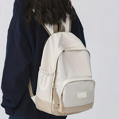 Retro Large Capacity Backpack Casual School Bag Women's Rucksack