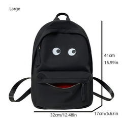 Funny Laptop Backpack Cartoon Travel Schoolbag Back To School
