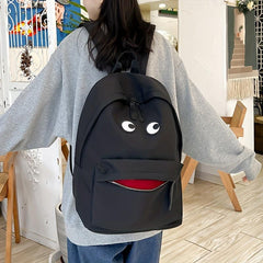 Funny Laptop Backpack Cartoon Travel Schoolbag Back To School