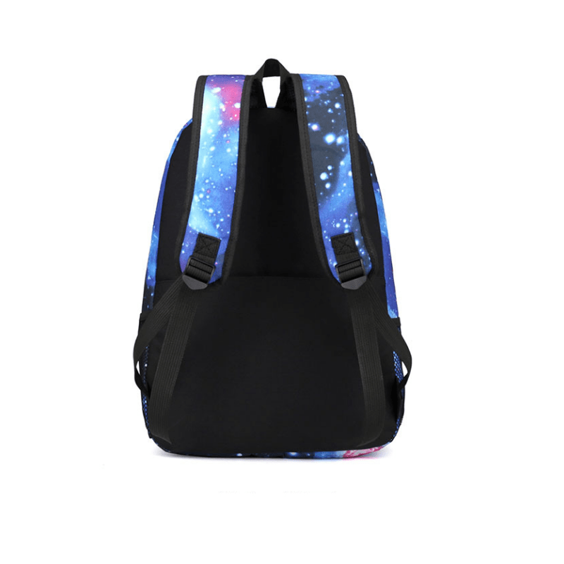 Starry Sky Large Capacity Preppy Backpack Nylon School Daypack