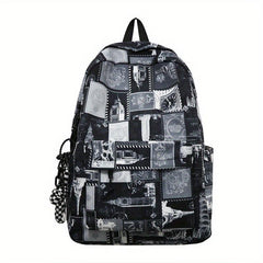 Vintage Retro Preppy Backpack College School Daypack Casual Travel Knapsack