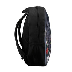 Stylish Cartoon Dark Pattern Backpack Halloween Storage Daypack