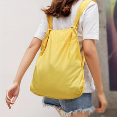 Foldable Drawstring Bucket Backpack Waterproof Daypack