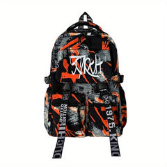 Large Capacity Preppy Backpack School Travel