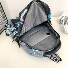 Large Capacity Preppy Backpack School Travel
