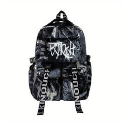 Large Capacity Preppy Backpack School Travel