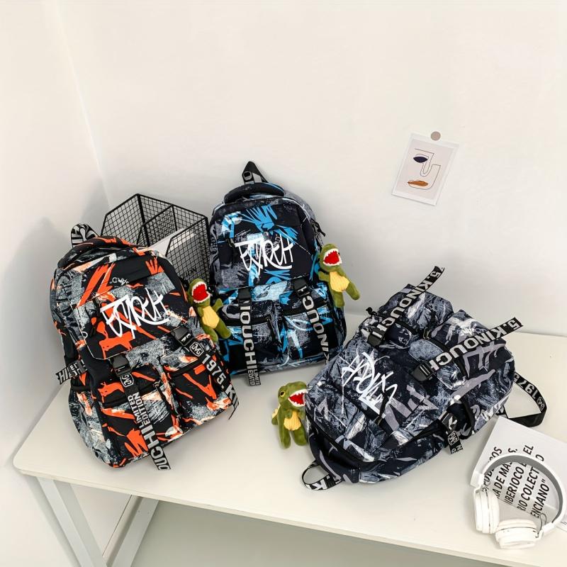 Large Capacity Preppy Backpack School Travel