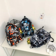 Large Capacity Preppy Backpack School Travel