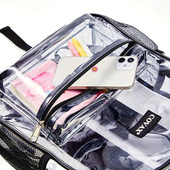 Stadium Approved Clear Backpack Transparent PVC Rucksack