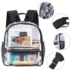 Stadium Approved Clear Backpack Transparent PVC Rucksack