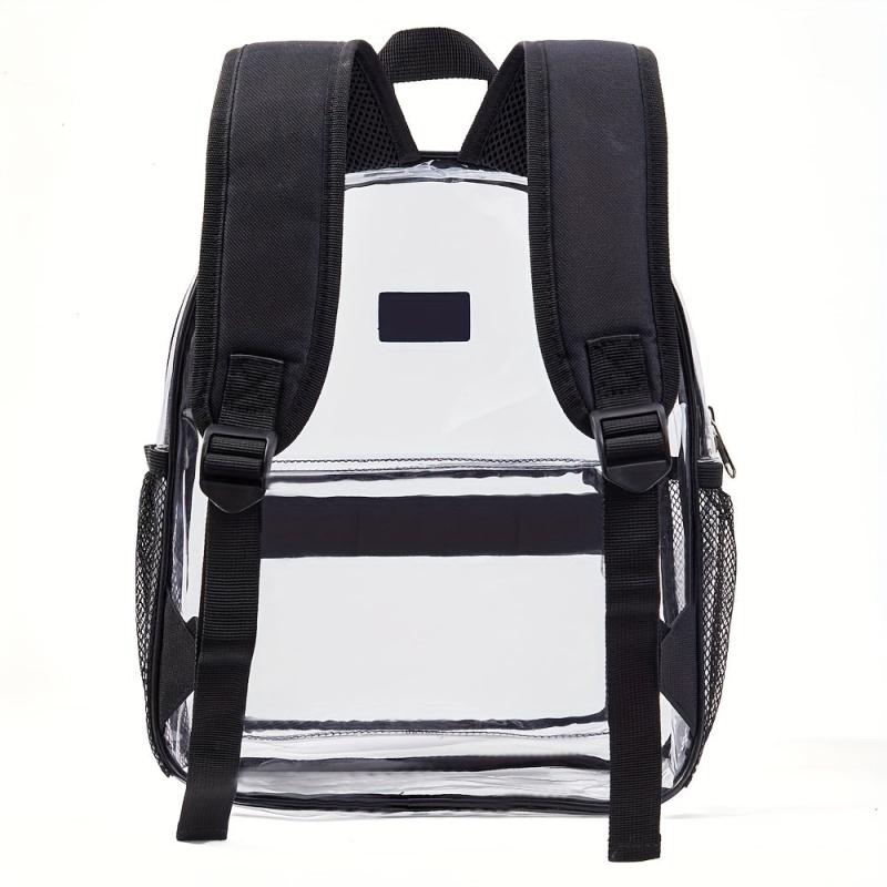 Stadium Approved Clear Backpack Transparent PVC Rucksack