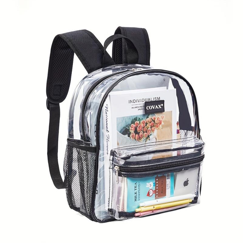 Stadium Approved Clear Backpack Transparent PVC Rucksack