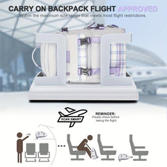 Plaid Pattern Backpack All Match Preppy School Daypack