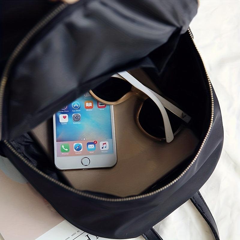 Small Backpack Nylon Durable Lightweight Shoulder Bag Waterproof