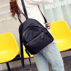 Small Backpack Nylon Durable Lightweight Shoulder Bag Waterproof