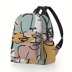 Abstract Pattern Backpack Lightweight Rucksack