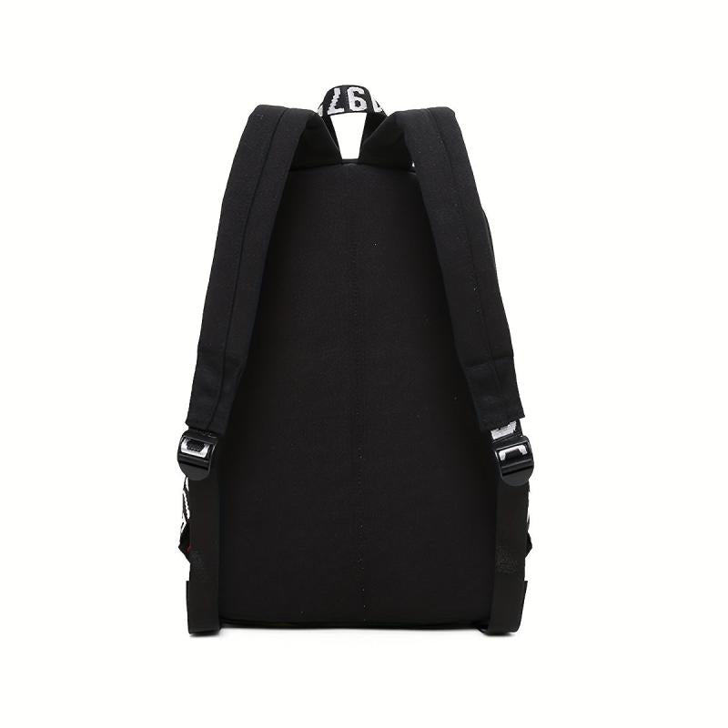 Casual Zipper Backpack All Match Rucksack