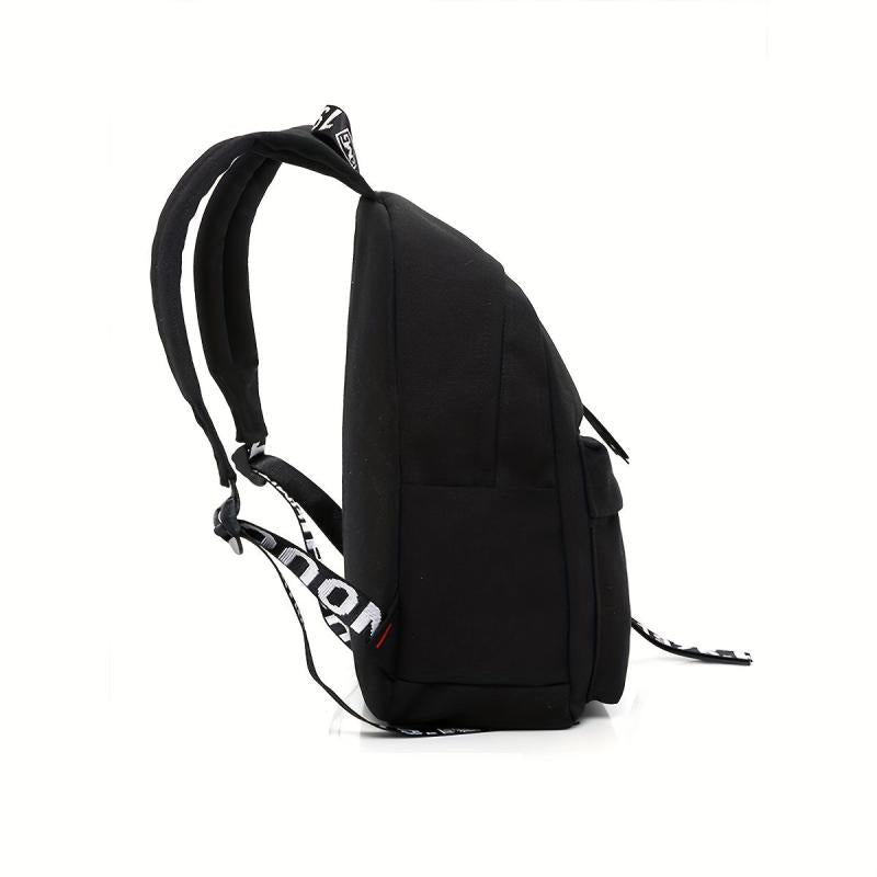 Casual Zipper Backpack All Match Rucksack
