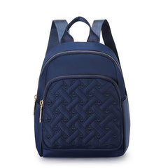 Waterproof Small Backpack Women Casual Bag Adjustable Strap Zipper Backpack
