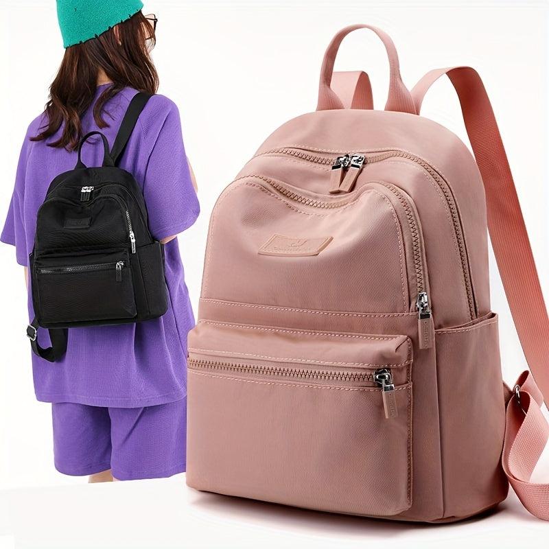 Large Capacity Preppy Backpack Waterproof Lightweight Campus Daypack