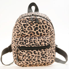 Pattern Zipper Backpack Lightweight All Match Rucksack Women's Bag