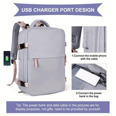 Large Capacity Travel Storage Backpack Lightweight Rucksack