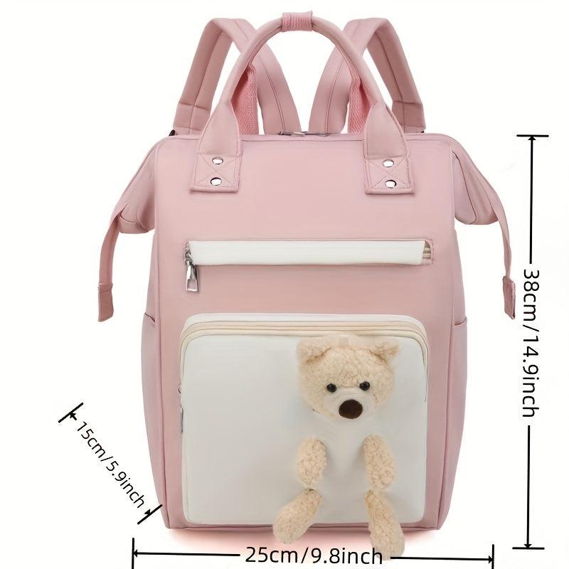 Multifunctional Zipper Backpack Lightweight Outdoor Storage Bag
