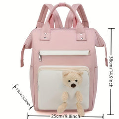 Multifunctional Zipper Backpack Lightweight Outdoor Storage Bag