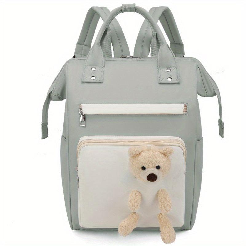 Multifunctional Zipper Backpack Lightweight Outdoor Storage Bag
