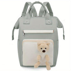 Multifunctional Zipper Backpack Lightweight Outdoor Storage Bag