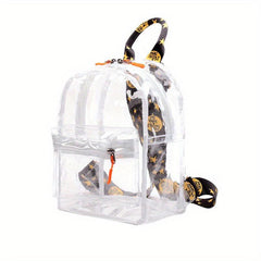 Clear PVC Waterproof Backpack for Travel and Sports