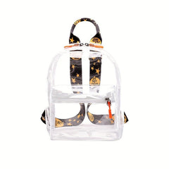 Clear PVC Waterproof Backpack for Travel and Sports