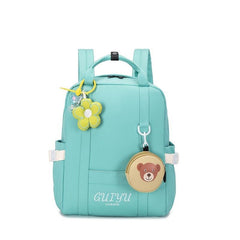 Mini Coin Purse Decor Backpack Flower Pendant Decor School Bag