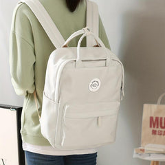 Large Capacity Preppy Backpack for Students