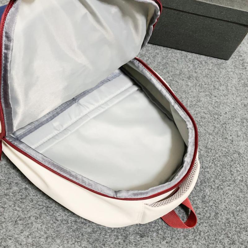 Colorblock Casual Zipper Backpack Large Capacity Rucksack