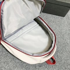 Colorblock Casual Zipper Backpack Large Capacity Rucksack