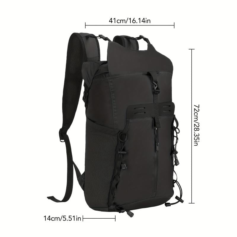 30L Roll Top Dry Backpack With Waist Bag Phone Case