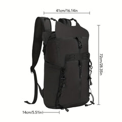 30L Roll Top Dry Backpack With Waist Bag Phone Case
