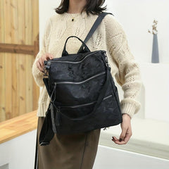 Minimalist Convertible Backpack Purse Anti Theft Travel Daypack