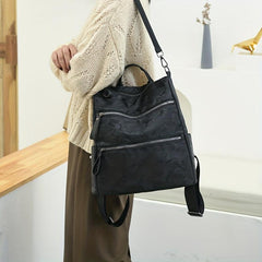 Minimalist Convertible Backpack Purse Anti Theft Travel Daypack