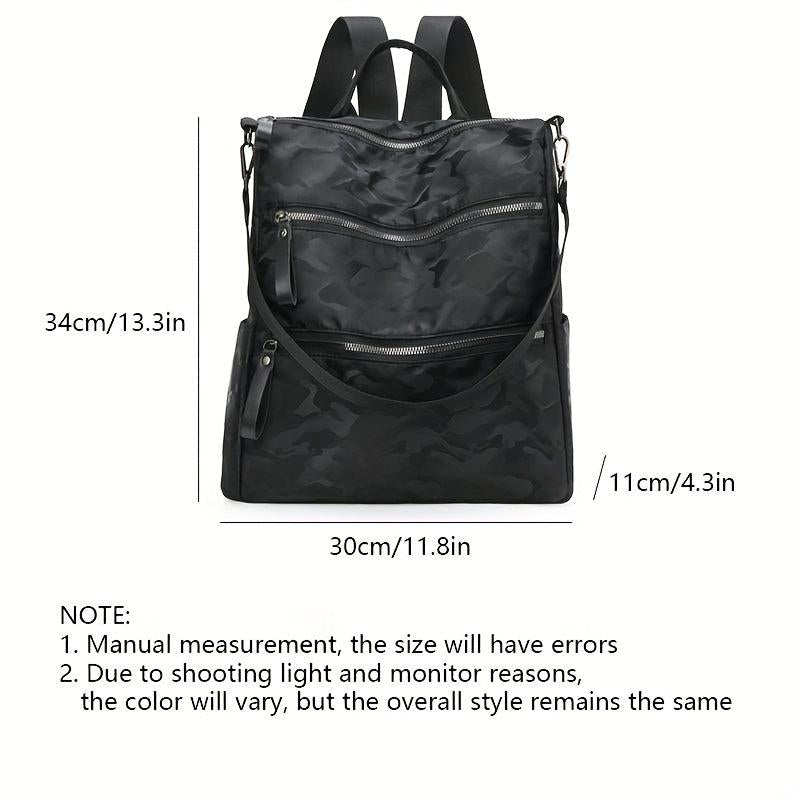 Minimalist Convertible Backpack Purse Anti Theft Travel Daypack