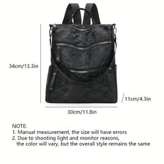 Minimalist Convertible Backpack Purse Anti Theft Travel Daypack