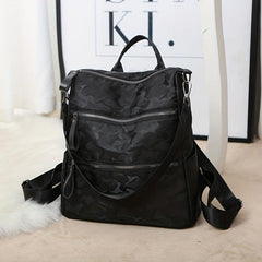 Minimalist Convertible Backpack Purse Anti Theft Travel Daypack