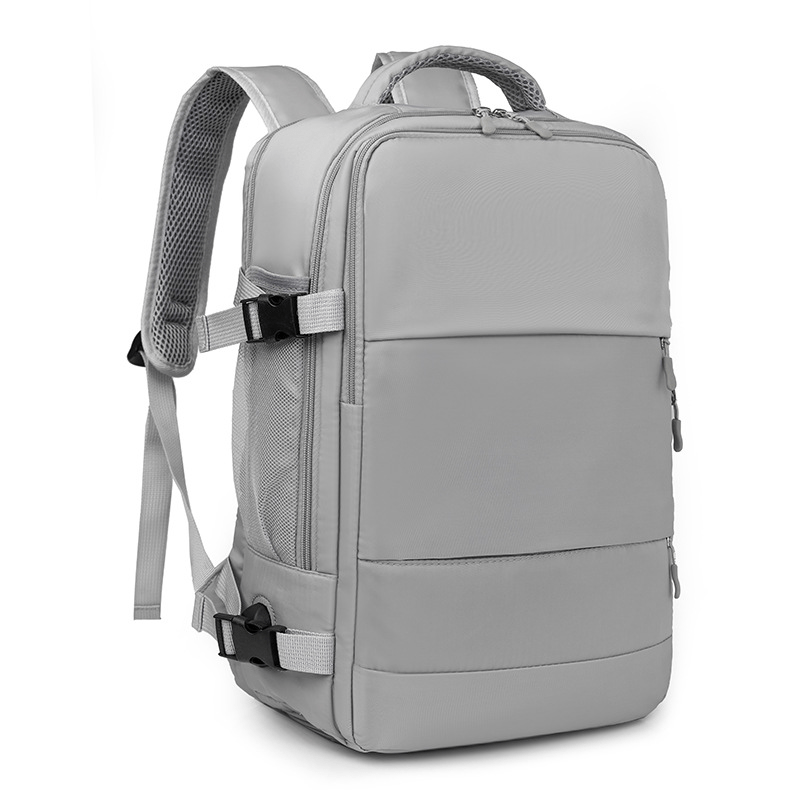 Large Capacity Carry On Backpack Nylon Durable Lightweight School Bag