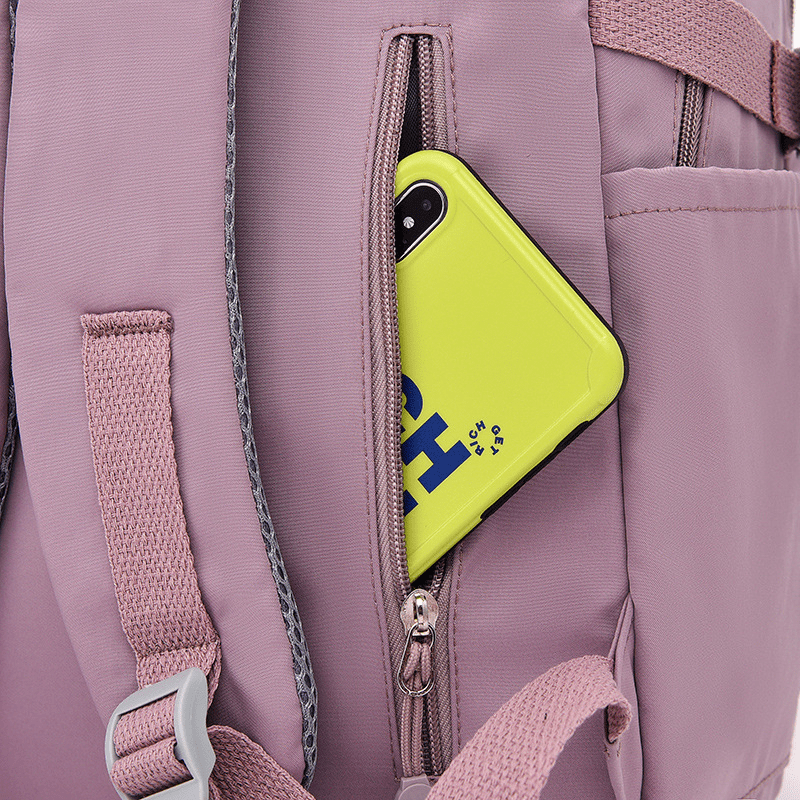 Preppy Style Laptop Backpack for Students and Travel - Large Work Rucksack