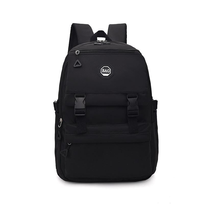 Preppy Style Laptop Backpack for Students and Travel - Large Work Rucksack