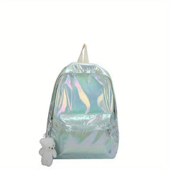 Laser Laptop Backpack Holographic Lightweight Schoolbag