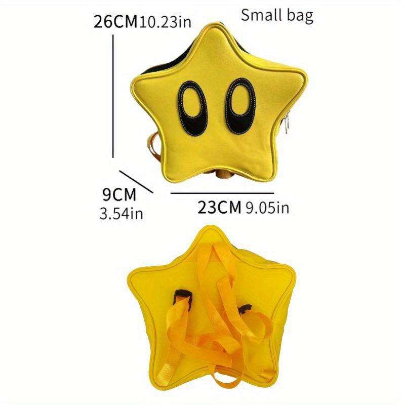 Y2K Star Shaped Backpack for Girls