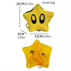 Y2K Star Shaped Backpack for Girls
