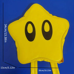 Y2K Star Shaped Backpack for Girls